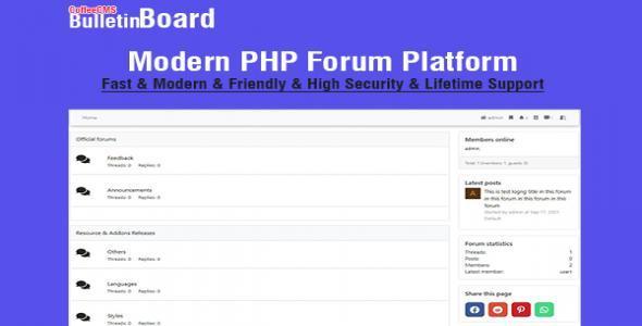 Bulletin Board - Modern PHP Forum Platform